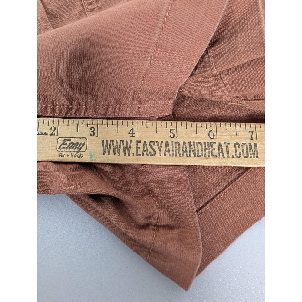 prAna Shorts‎ Womens 8/29 Brown Outdoor Hiking Utility Pockets Casual Zip Fly - Picture 10 of 11
